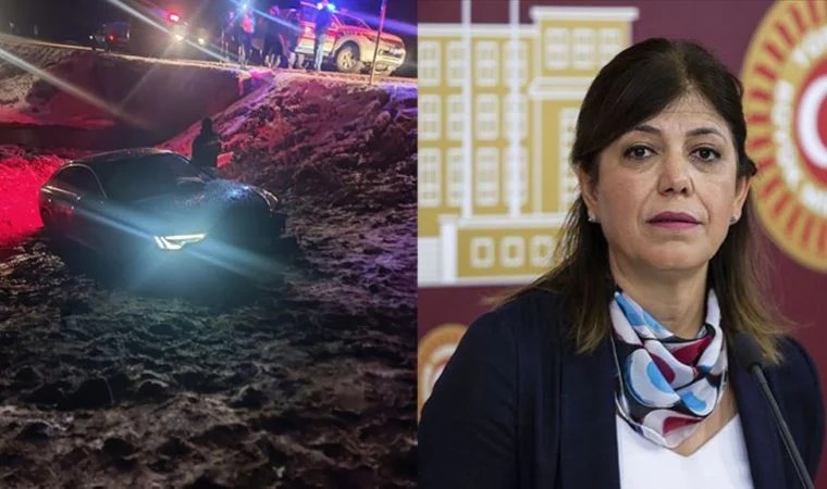 Trafik kazası geçiren HDP'li Beştaş, ambulans uçakla Ankara'ya sevk edildi
