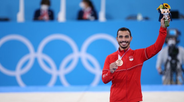 Türkiye cimnastik tarihindeki ilk olimpiyat madalyasını kazandı