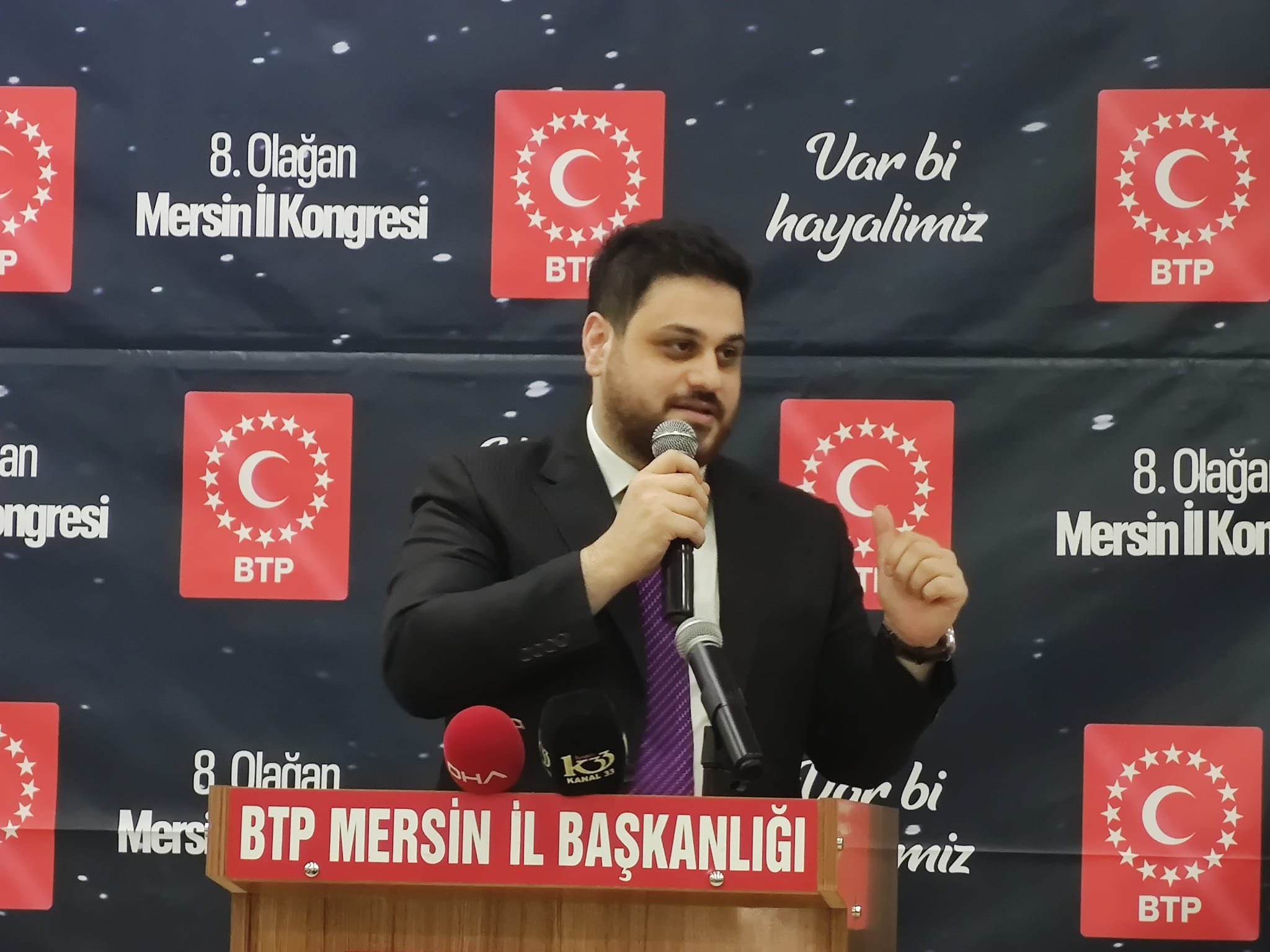 Türkiye'nin en genç lideri Baş: Ali'nin yolundayız