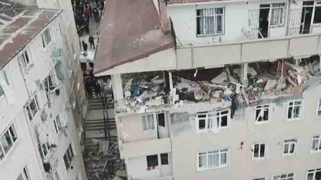 Üsküdar'daki bir binada patlama: Yaralılar var
