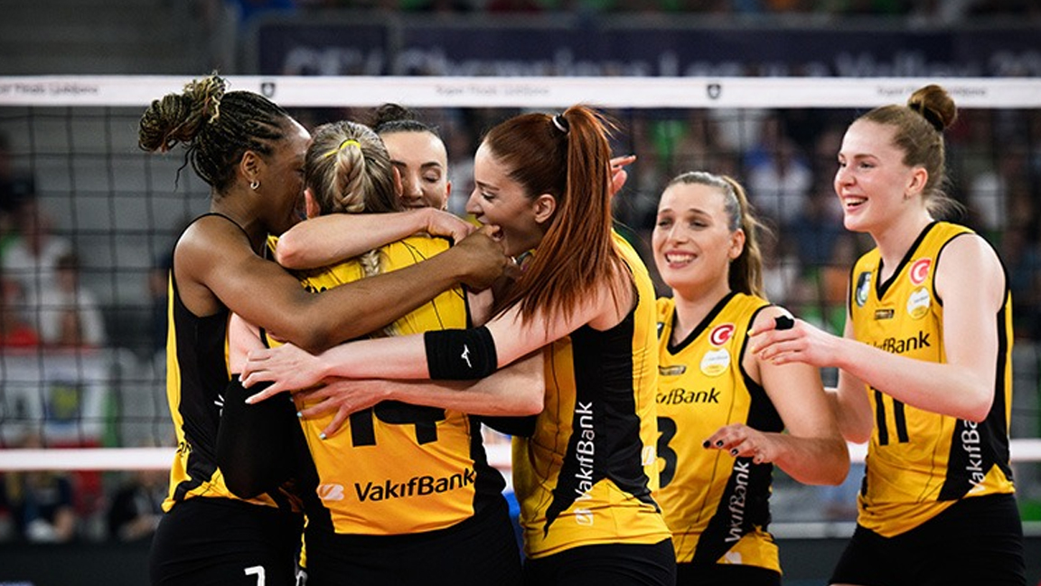 VakıfBank Kadın Voleybol Takımı, 5. kez Avrupa şampiyonu