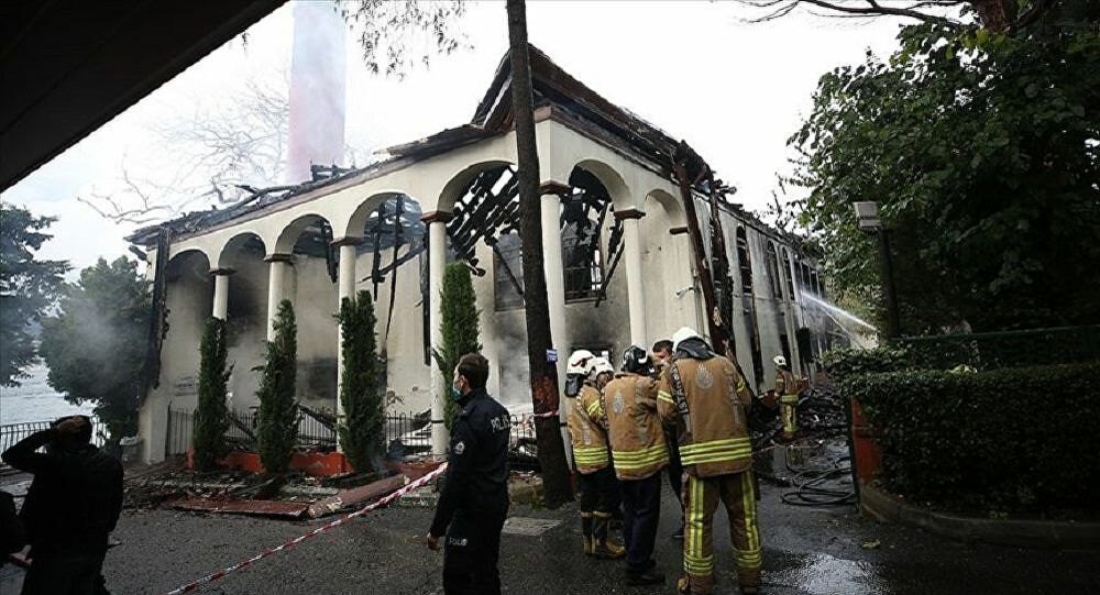 Vaniköy Camii’nin nasıl yandığı belli oldu